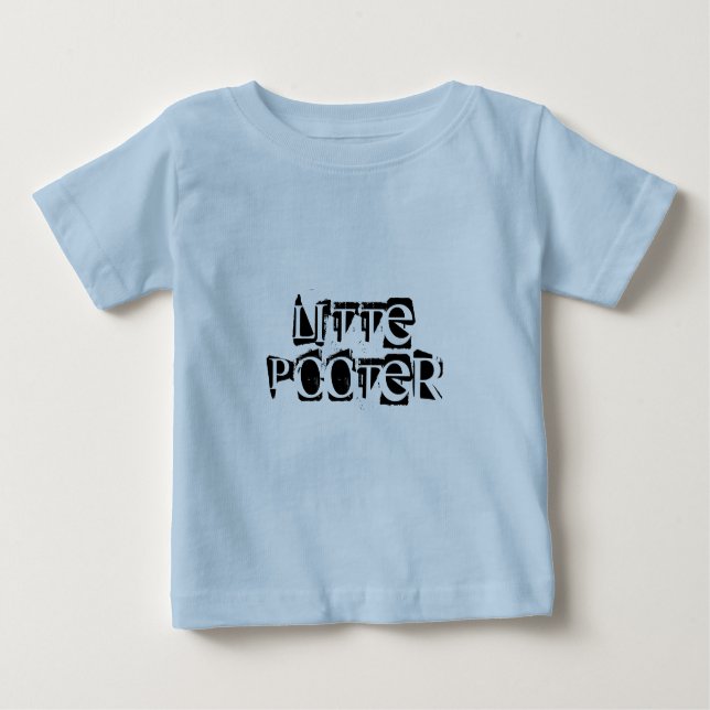 Wenig Pooter Baby-T - Shirt (Vorderseite)