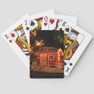 Wenig rot spielkarten