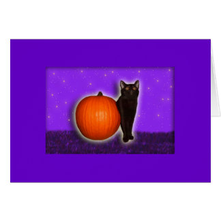 Wenig Schwarzes und Kürbis