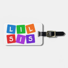 Wenig SIS-Gewohnheits-Gepäckanhänger Gepäckanhänger