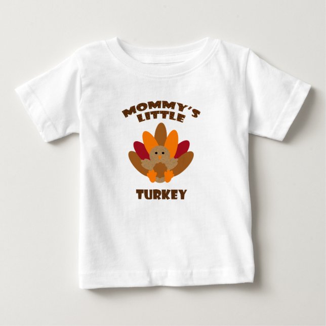 Wenig Türkei der Mama Baby T-shirt (Vorderseite)