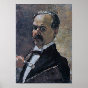 Wenig Ury Selbstporträt Poster