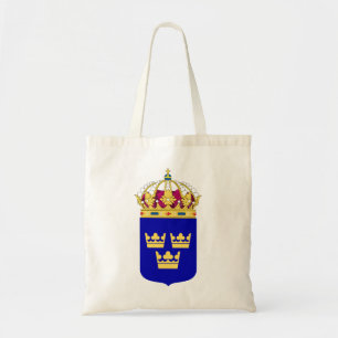 Wenig Wappen offizielles Symbol-Logo Schwedens Tragetasche