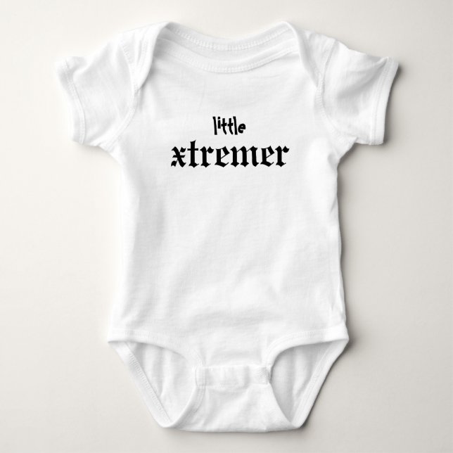 wenig xtremer baby strampler (Vorderseite)