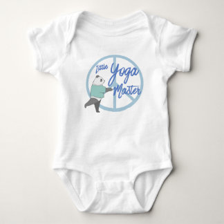 Wenig Yoga-Meister Baby Strampler