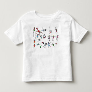 Wenig Zirkus-Kleinkind-T-Shirt Kleinkind T-shirt
