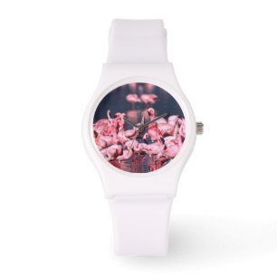 Wenige Flamingos (Phoeniconaias Minderjähriger), Armbanduhr