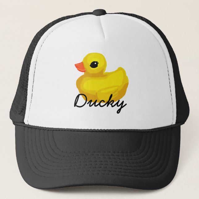 "Wenige Gummiducky " Truckerkappe (Vorderseite)