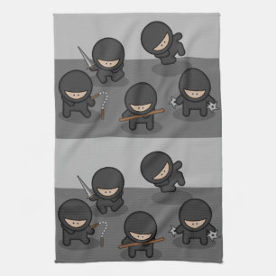 Wenige Ninjas Geschirrtücher