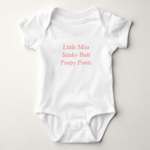 Wenige poopy Hosen des Fehlstinky Hinterns Baby Strampler