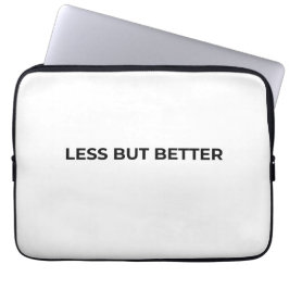 Weniger aber besser minimalistischer Profi Laptopschutzhülle