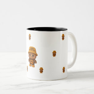 Weniger aber besserer Becher Zweifarbige Tasse