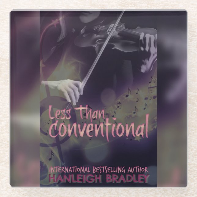 weniger als herkömmlich glasuntersetzer (Vorderseite)