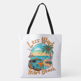 Weniger Arbeit, mehr Strand für den Sommerurlaub Tasche