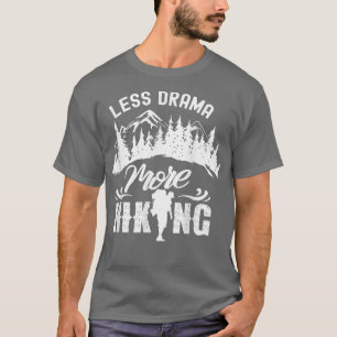 Weniger Drama Mehr Sportmotivation Hobby sagt T-Shirt