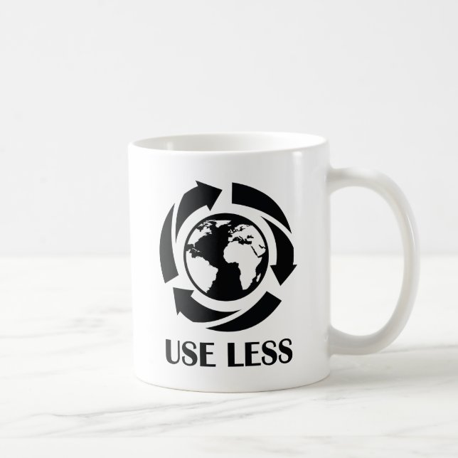 Weniger Einsatz Kaffeetasse (Rechts)