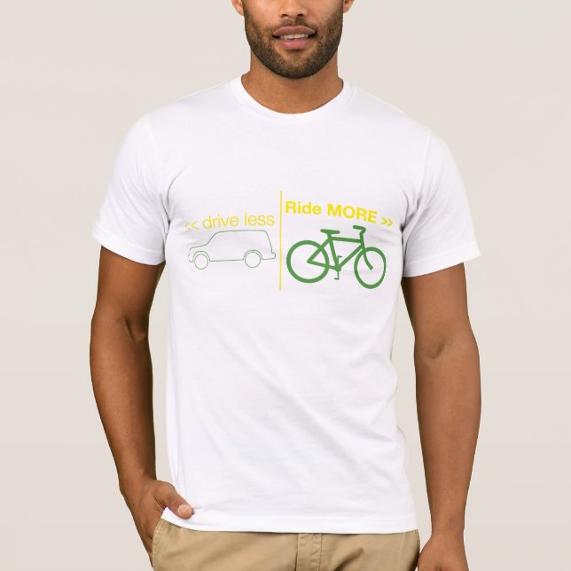 Weniger Fahrt mehr T-Shirt (Vorderseite)