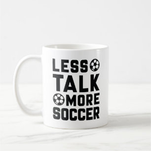 Weniger Fußball Kaffeetasse
