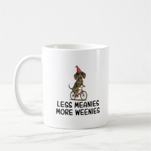 Weniger Gemeinheiten Mehr Würstchen Lustiger Dachs Kaffeetasse