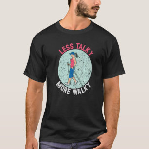 Weniger gesprächig Spaziergang Fitness Enthus T-Shirt