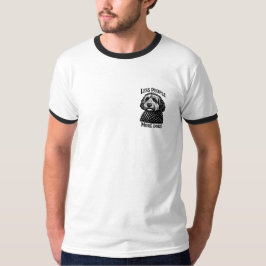 Weniger Menschen Mehr Hunde T-Shirt - Golden Doodl