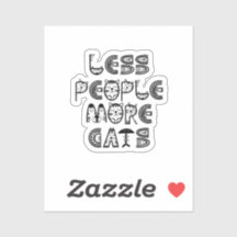 Weniger Menschen  Mehr Katzen 