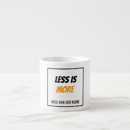 Weniger Mies van der Rohe Espressotasse