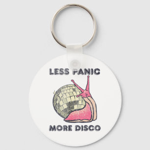 Weniger Panik Mehr Disco Funny Dance Schlüsselanhänger