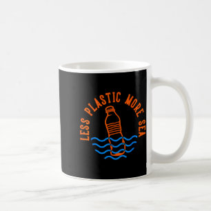 Weniger Plastik Mehr Meer  Kaffeetasse