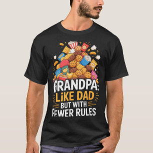Weniger Regeln Lustiger Opa  T-Shirt