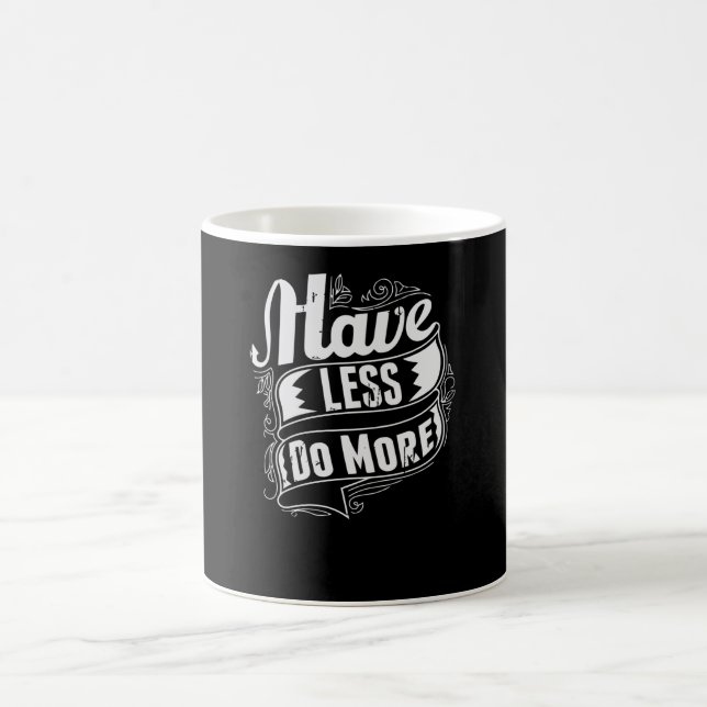 Weniger tun kaffeetasse (Mittel)