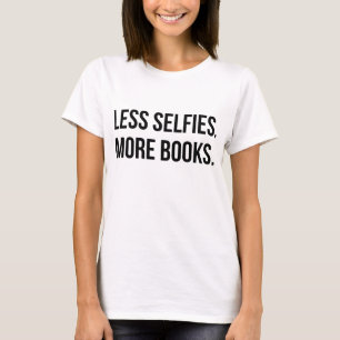 Weniger wählt mehr Bücher T - Shirt Tumblr