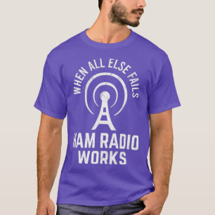 Wenn alle anderen Ham Radio Works Morse Code Versa T-Shirt