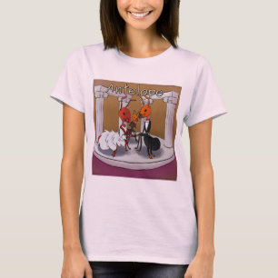 Wenn Ameisen davonlaufen Frauen Lustig Rick London T-Shirt