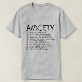 Wenn Angst ein Rock Album war. T-Shirt