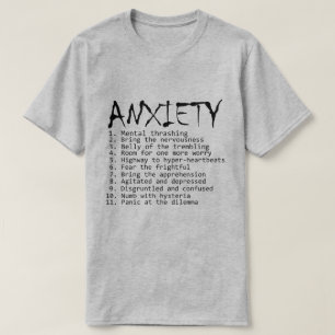 Wenn Angst ein Rock Album war. T-Shirt
