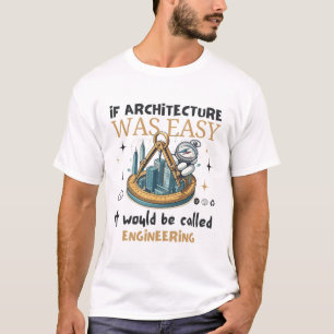 Wenn Architektur einfach ist T-Shirt