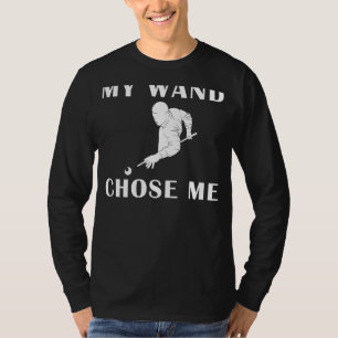 Wenn Billard und Magic Collide! Funny My Wand Ch T-Shirt