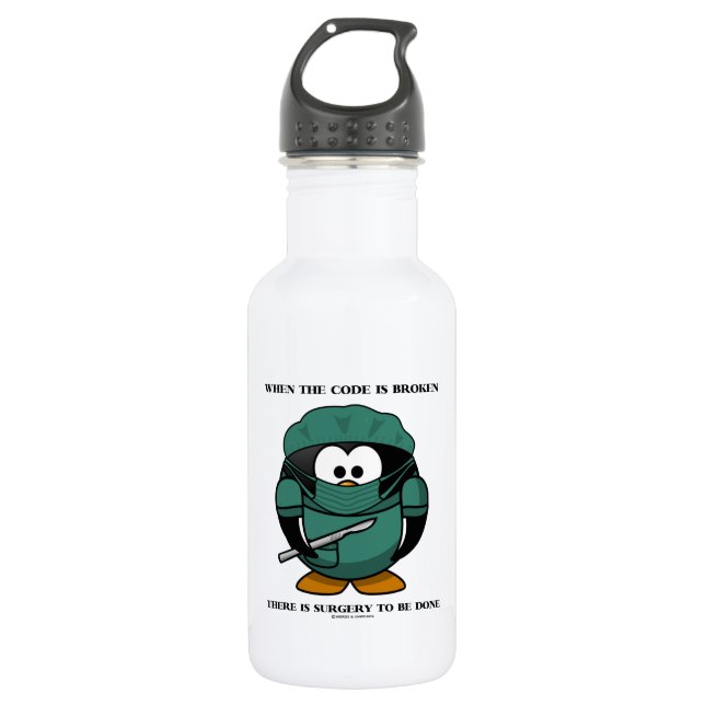 Wenn Code die defekte dort Operation ist, zum Trinkflasche (Vorderseite)