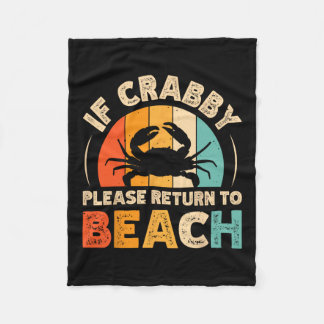 Wenn Crab5 Fleecedecke