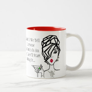 Wenn das Gehirn eine App war - die Leute könnten e Zweifarbige Tasse
