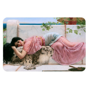 Wenn das Herz jung ist von John William Godward Magnet