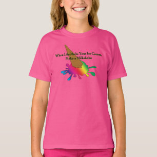 Wenn das Leben deinen Eiskrem-T - Shirt schmilzt