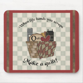 Wenn das Leben dir aufhört zu scheißen Mousepad