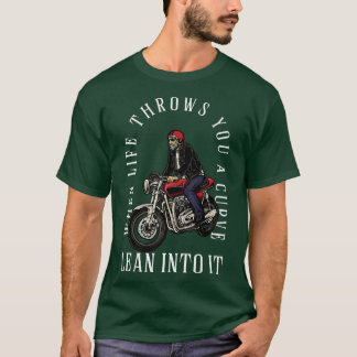 Wenn das Leben dir einen Keil in die Luft wirft T-Shirt