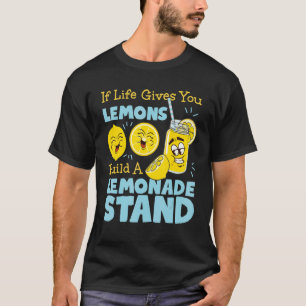 Wenn das Leben dir Lemonen einen Limonade-Stand gi T-Shirt