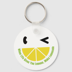 Wenn das Leben dir Lemonen gibt, mache Lemonade Schlüsselanhänger