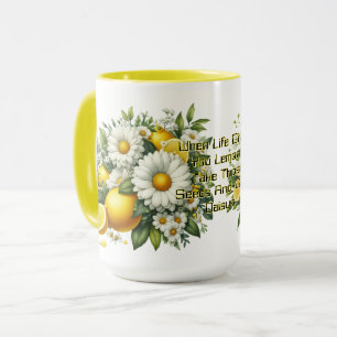 Wenn das Leben dir Lemonen gibt Tasse