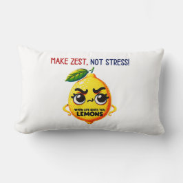 Wenn das Leben dir Lemons Cartoon gibt Lendenkissen