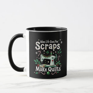 Wenn das Leben dir Schrott macht Weihnachten zu We Tasse